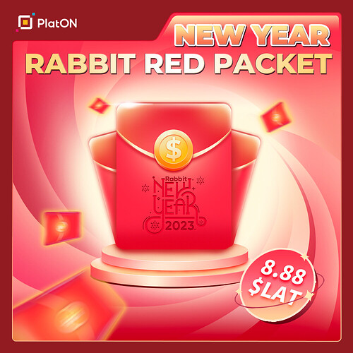 PlatON new year Rabbit Red Packet